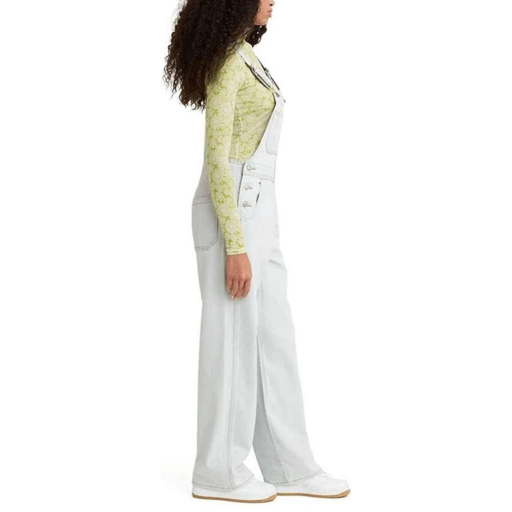 Levi's Light Blue Denim Overall Jumpsuit - Picture 4 of 11